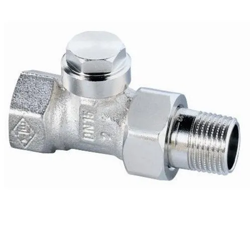 Heimeier Regulux Verschraubung 3/4'' Durchgang DN20, mit Entleerung 0352-03.000