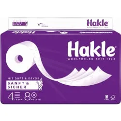 Hakle® Sanft & Sicher Toilettenpapier