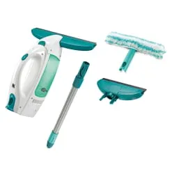 LEIFHEIT Dry & Clean Fenstersauger Komplettset, 4-teilig
