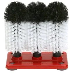 Profi-Gläserspülbürstengarnitur mit Kunststoffbodenplatte