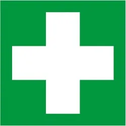 GRAMM medical Fahnenschild "Erste Hilfe"