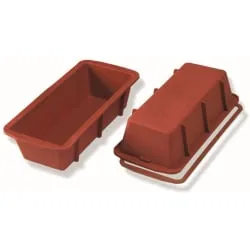 SCHNEIDER Einzelne Silikon-Backform, Königskuchen, rot