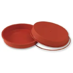 SCHNEIDER Einzelne Silikon-Backform, glatt, rot