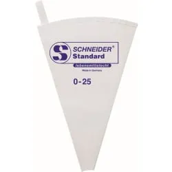 SCHNEIDER Spritzbeutel, Standard, weiß