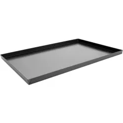 SCHNEIDER Pizzablech aus Blaublech, eckig