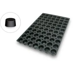 SCHNEIDER Silikon-Backform, Muffin-mini, schwarz