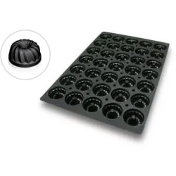 SCHNEIDER Silikon-Backform, Gugelhupf, schwarz