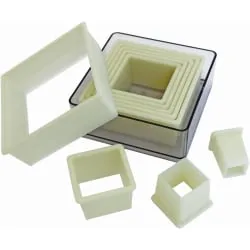 SCHNEIDER Ausstechersatz aus Nylon, Quadrat