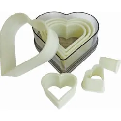 SCHNEIDER Ausstechersatz aus Nylon, Herz