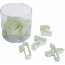 SCHNEIDER Ausstechersatz aus Nylon, Zahlen