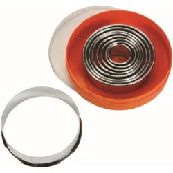 SCHNEIDER Ausstechersatz aus Edelstahl, rund