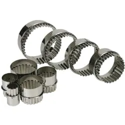 SCHNEIDER Ausstechersatz aus Edelstahl, rund doppelt