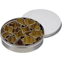 SCHNEIDER Dekor-Ausstecher aus Edelstahl, verschiedene Formen