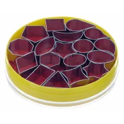 SCHNEIDER Dekor-Ausstecher aus Edelstahl, Geometrie