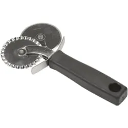 SCHNEIDER Teig- und Pizzaschneider, doppelt, glatt u. gewellt