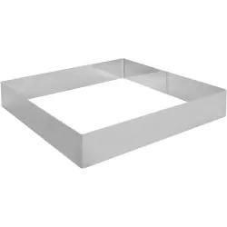 SCHNEIDER Tortenring, quadrat, 300 x 300 mm
