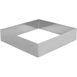 SCHNEIDER Tortenring, quadrat, 220 x 220 mm