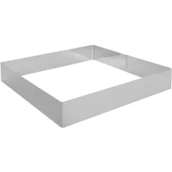 SCHNEIDER Tortenring, quadrat, 280 x 280 mm