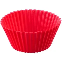 WESTMARK Silikon Muffinformen, rot
