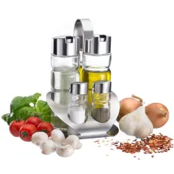 WESTMARK Wien Menage Salz, Pfeffer, Essig &Öl, 4tlg.