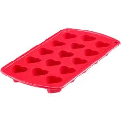 WESTMARK Herz Silikon-Pralinenform, rot