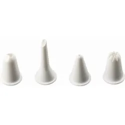 WESTMARK Spritzbeutel Leinen, 28 cm, 7tlg.