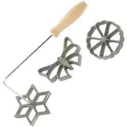 WESTMARK Waffelbäckerei mit 3 Motiven