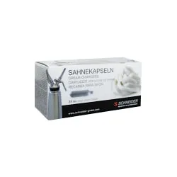 SCHNEIDER Sahnekapseln für Sahnegerät