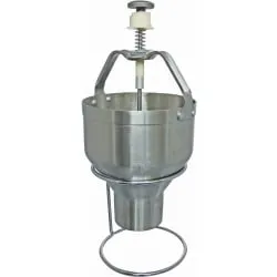 SCHNEIDER Teigdosierer mit Ständer, Edelstahl