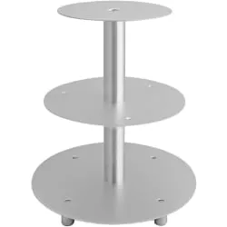 SCHNEIDER Etagen-Tortenständer, Aluminium