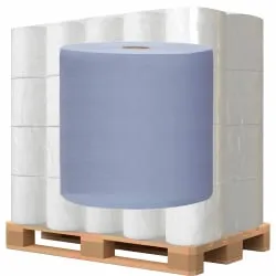 Putzpapier aus Zellstoff/Altpapier, 38 x 38 cm, 3-lagig