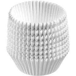 WESTMARK Muffin Papier-Backförmchen, Ø 5 cm, weiß