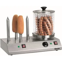 Bartscher Hot- Dog- Gerät mit 4 Toaststangen