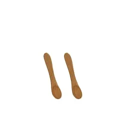 Metaltex Oliven-Holz Salz- & Gewürzlöffel, 2-teilig