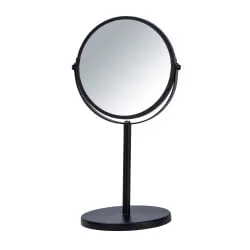 WENKO Assisi Kosmetik-Standspiegel, Ø 17 cm