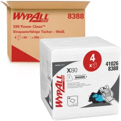 WypAll® X80 Wischtücher, 1-lagig, 30,5 x 31,8 cm