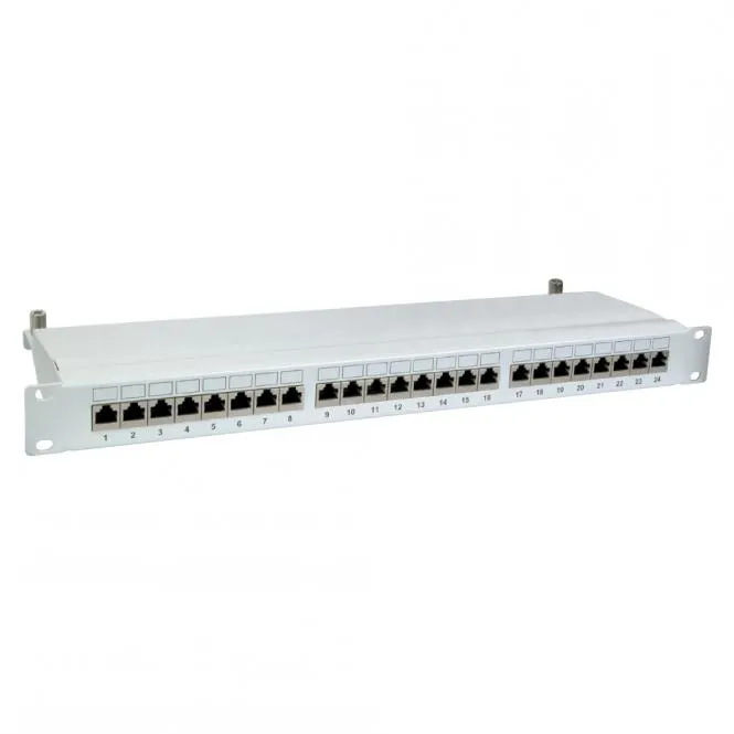 19“ PATCHPANEL, CAT.6, 250 MHz, 1 HE