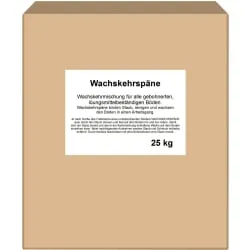 Kehrspäne, Wachskehrspäne, Staubbindemittel