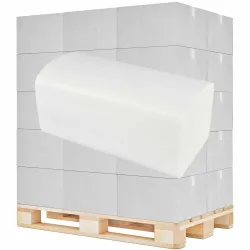 Papierhandtücher, 24 x 21 cm, 2-lagig, weiß