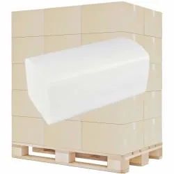 Papierhandtücher 25 x 21 cm, 2-lagig, hochweiß