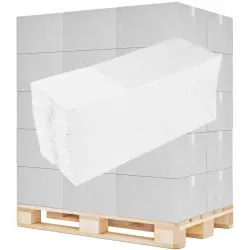 Papierhandtücher, 24,5 x 30,5 cm, 2-lagig, weißlich