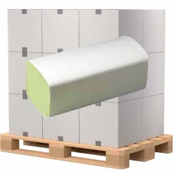 Papierhandtücher 25 x 23 cm, 1-lagig, grün