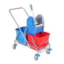 Floorstar Doppelfahreimer DOFA 20 D ES ESTAWA 2 x17 l - Edelstahl