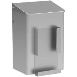 Abfallbehälter mit Klappdeckel, 6 Liter