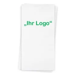 Werbeservietten, 40 x 40 cm, 3-lagig, 1/8 Falz