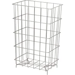 Abfallkorb aus Edelstahl