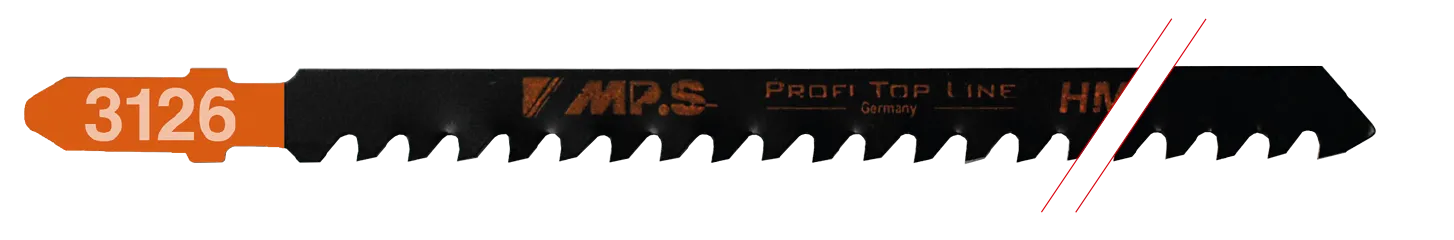 MPS Stichsägeblatt 3126 für Abrasive Materialien - T-Schaft