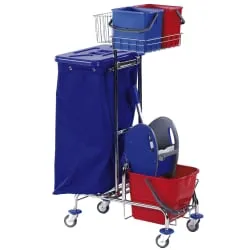 Floorstar GW 1 SOLID Gerätewagen, verchromt