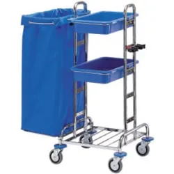 VERMOP Variant AS Reinigungswagen, Edelstahl