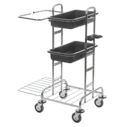 VERMOP Variant AS Reinigungswagen, verchromt